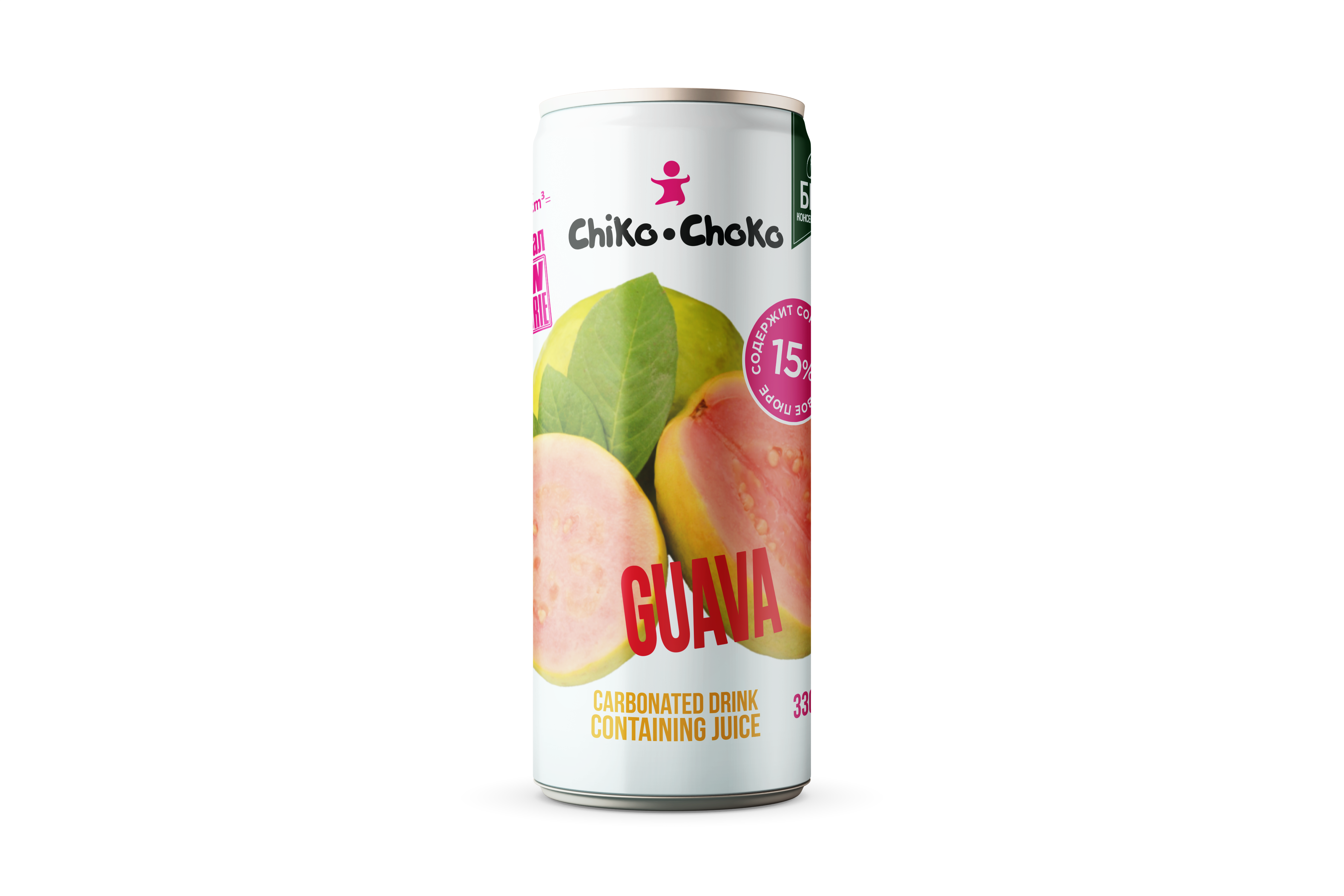 Банка Chiko-Choko, вкус Гуава