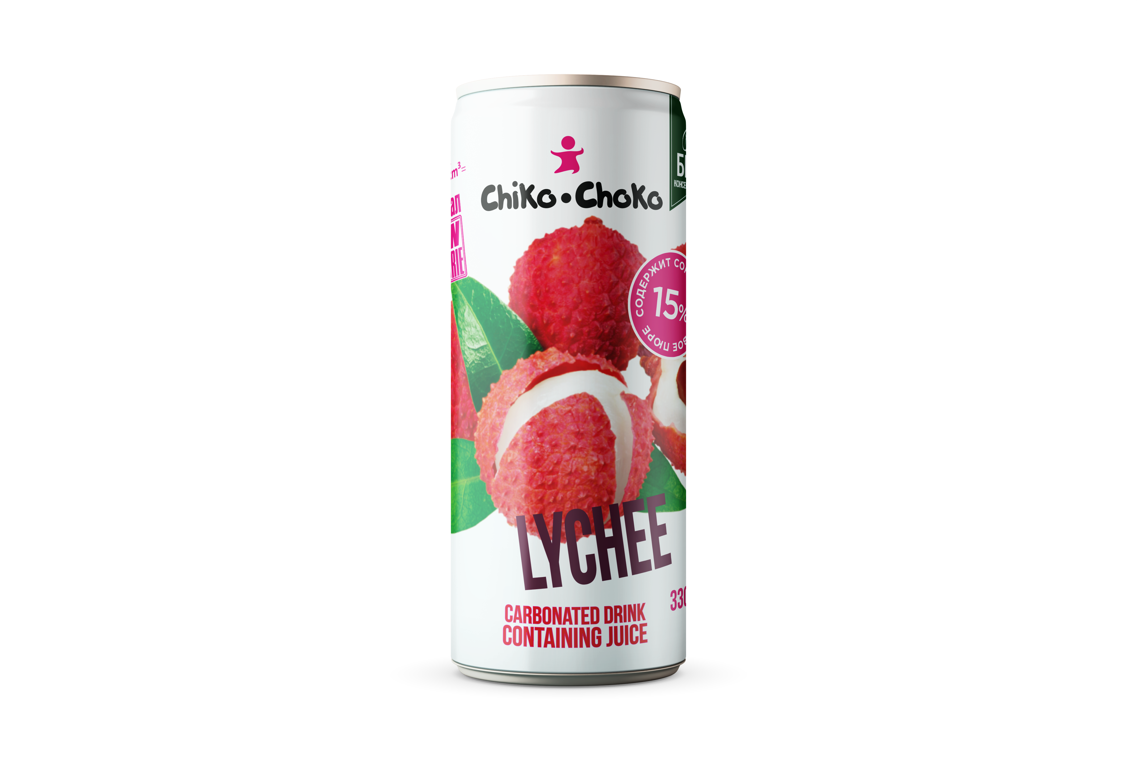 Банка Chiko-Choko, вкус Личи